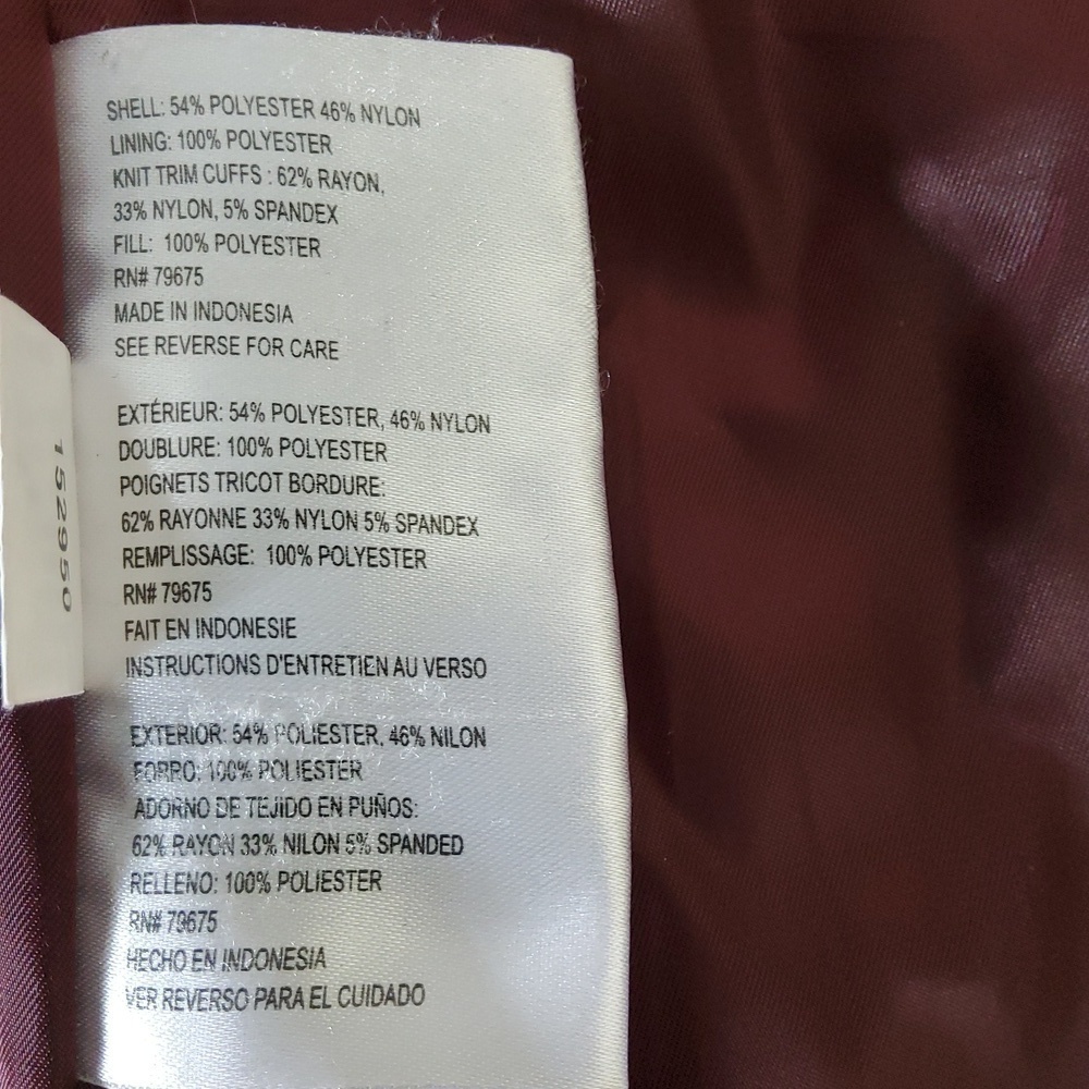 Michael Kors Women's Hooded Puffer Coat/ Jacket Size XS - Picture 6 of 7